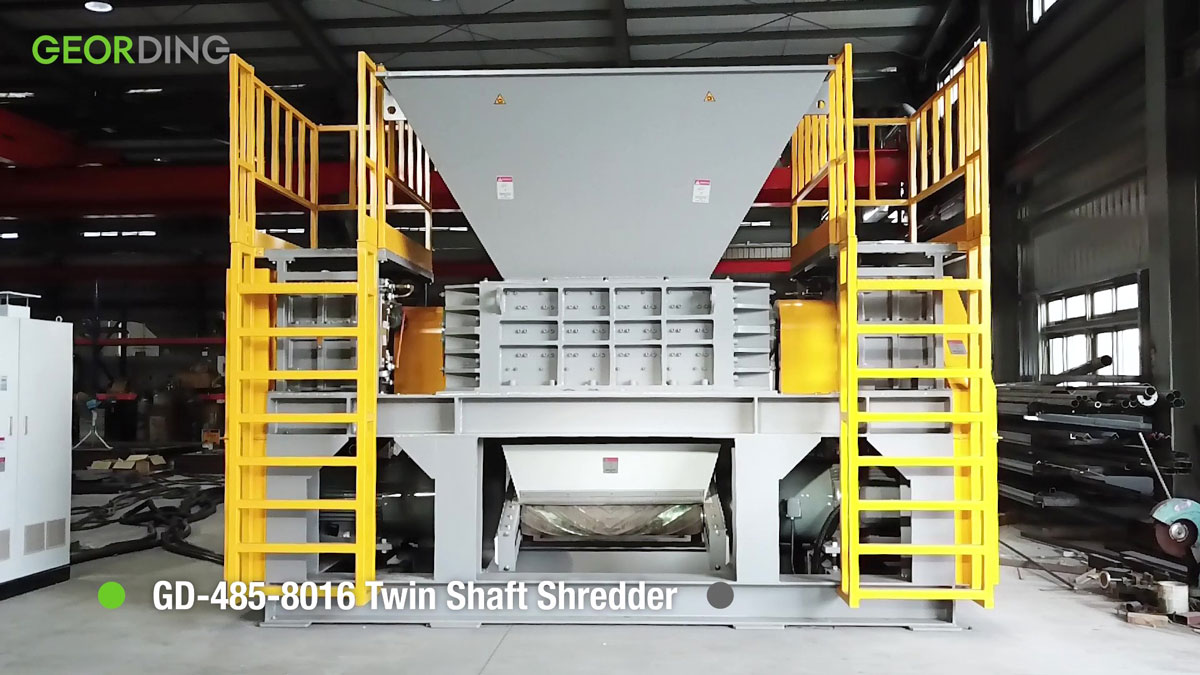 久鼎機械-雙軸破碎機影片