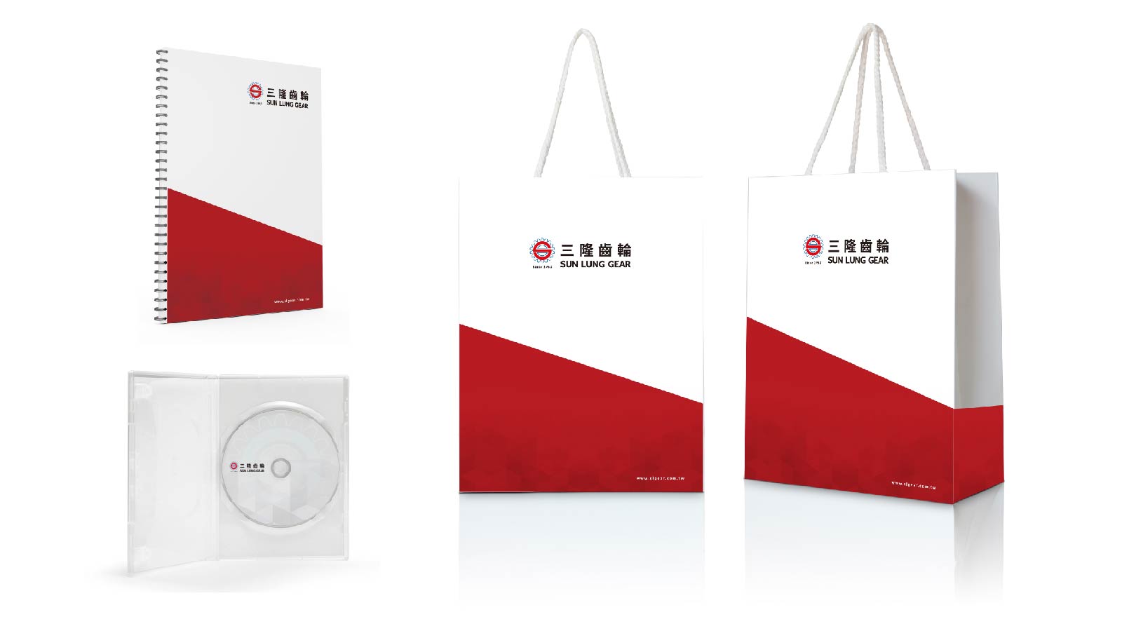 三隆齒輪-CIS企業形象設計-提袋